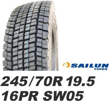 トラックタイヤ　245/70R19.5 16PR SW05